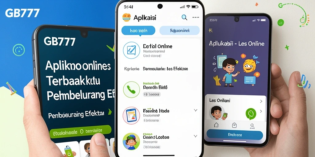 Tampilan antarmuka GB777 yang interaktif dalam Les Online.